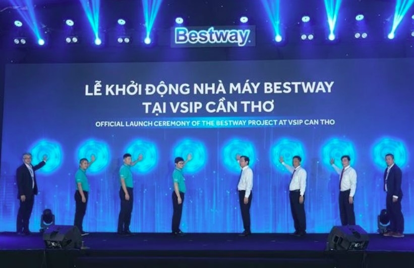 Bestway International launches US$300 million plant in Can Tho city